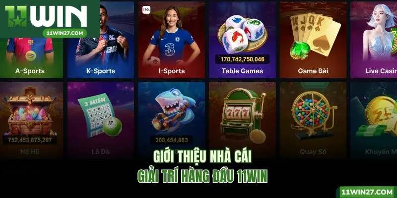 Các sản phẩm cá cược đa dạng với tỷ lệ thưởng hấp dẫn của 11WIN